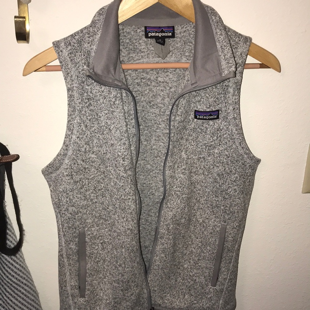 Gray Patagonia vest